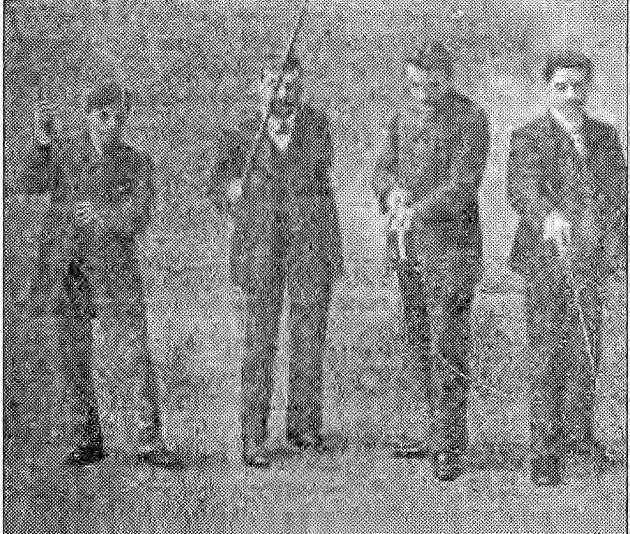 L’incendie Les pêcheurs à la ligne